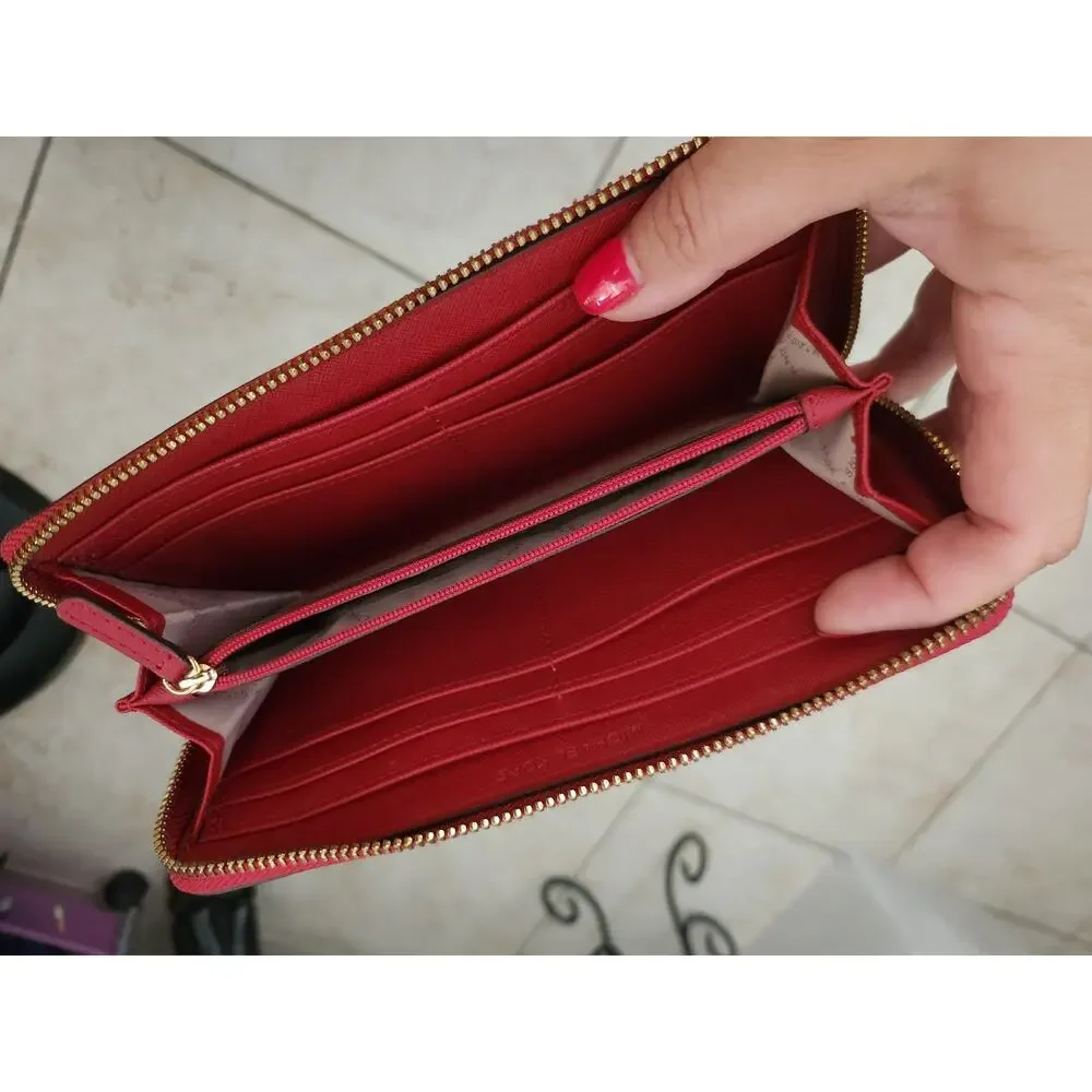 Michael Kors zip around wallet